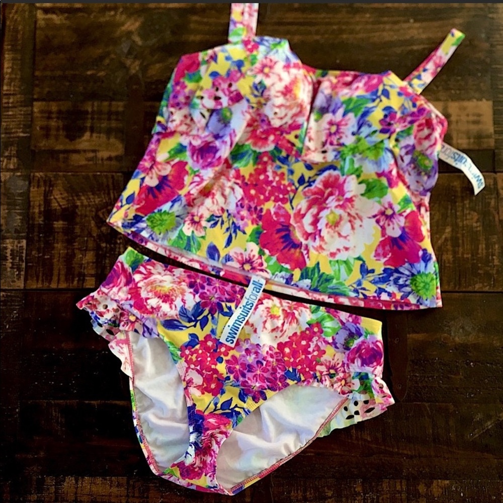 NWT-SWIMSUITS FOR ALL 2pc (size 18)